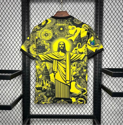 Brazil National 2024-2025 Special Edition Jesus Yellow