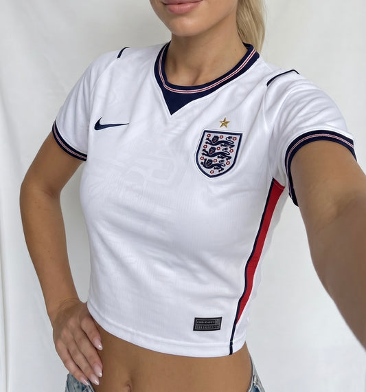 England 2026 Home Women's Crop Top Style